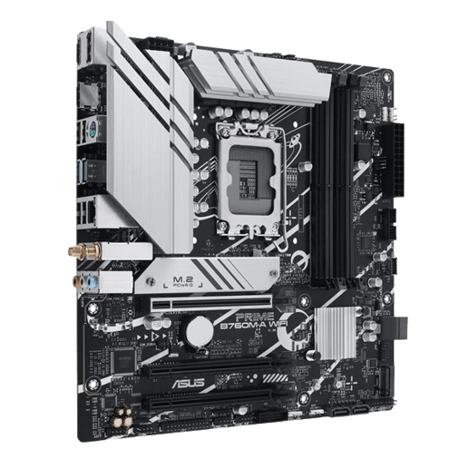 ASUS Prime B760M-A WIFI mATX Motherboard for Intel LGA1700 CPUs